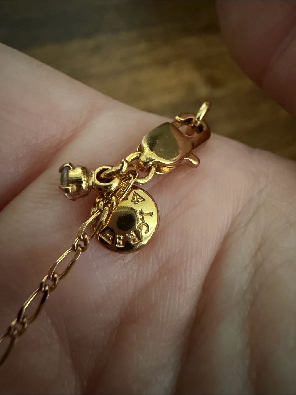 J. Crew Gold Giraffe Pendant Necklace - Picture 2 of 3